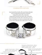 Silver 7 Piece Bondage Set - Image 3