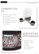 Handcuffs/Nipple Clamp Bondage Kits Queen's Suit For Lover - Image 5