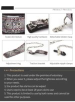 Handcuffs/Nipple Clamp Bondage Kits Queen's Suit For Lover - Image 8