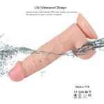 8.26inch Hansen Vibrating Dildo, 20 Frequency, Wireless, Battery Powered