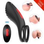 Mens Vibrating Cock Ring Remote Controlled