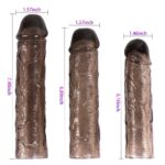 Textured Penis Sleeves 3pcs Set