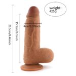 8.4inch Straight Big Fat Dildo Penis