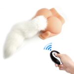 Vibrating Fox Tail Anal Plug