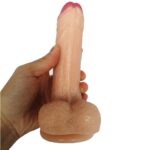 Dildo With Balls And Suction Cup