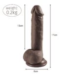 Addison Lifelike Dual Layer Pvc Dildo