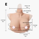 E Cup Fake Boobs Silicone Breast Forms For Crossdresser Transgender