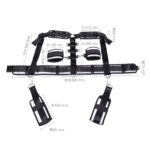 SM Restraint Kit Wrist Ankle Sleeve Restraint Strap Cross Strap - Image 3
