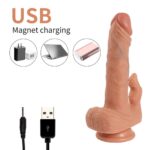 8.17inch Vibrating Wireless Dildo - Image 3