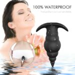 Anal Plug With Rechargeable Bullet Vibrator - Image 4