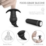 Anal Plug With Rechargeable Bullet Vibrator - Image 7