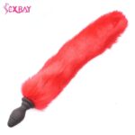 Vibrating Fox Tail Anal Plug - Image 2