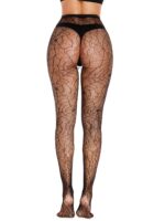 NEW Halloween Costume Tights Sheer Black Laceup Panty Hose UAE - Image 4