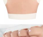 D-Cup-Silicone Breast Form-High Collar Design - Image 3