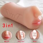 3-In-1 Male Men Masturbator - Image 2