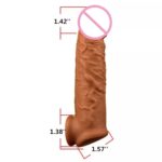 15.5cm Liquid Silicone Condom - Image 2