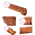 15.5cm Liquid Silicone Condom - Image 3