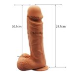 9.84inch Big Soft Dildo - Image 6