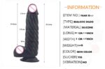 7.88inch Shape Silicone Dildo - Image 4