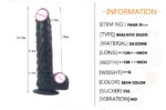 9.13inch Shape Silicone Dildo - Image 3