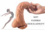 Lozzas Curved Schlong Dildo 9.4 Inch Light Skin - Image 6