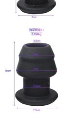 Hollow Anal Plug +Plug - Image 12