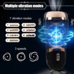 Snow Inspiratory Vibrating Masturbation Cup - Image 2