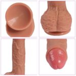 7.7inch Geoffrey Dual Layer Silicone Dildo - Image 3