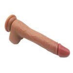 8.95inch Telescopic & Vibrating Wireless Super Soft Dildo - Image 4