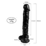 Jihad Knight PVC Dildo With Balls And Suction Cup - Image 13