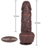 X-Man PVC Dildo With Balls And Suction Cup - Image 4