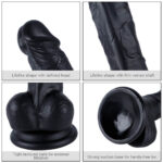 Adonis Vibrate Pvc Dildos, 20 Frequency, Battery Power - Image 9