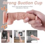 Adonis Vibrate Pvc Dildos, 20 Frequency, Battery Power - Image 10