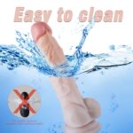 Adonis Vibrate Pvc Dildos, 20 Frequency, Battery Power - Image 12