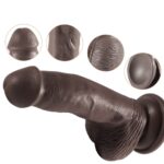 Andrew PVC Dildo With Balls And Suction Cup - Image 8