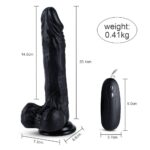 Xuanyuan Vibrate Pvc Dildos, 20 Frequency, Battery Power - Image 13