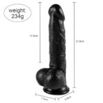 Mars PVC Dildo With Balls And Suction Cup - Image 10