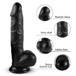 Mars PVC Dildo With Balls And Suction Cup - Image 5