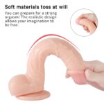 Optimus PVC Dildo With Balls And Suction Cup - Image 4