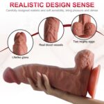 12.79inch XL Rooster Dual Layer Silicone Dildo - Image 3