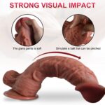 12.79inch XL Rooster Dual Layer Silicone Dildo - Image 5