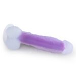 Apollo Luminous Silicone Dildo With Balls And Suction Cup - Image 5