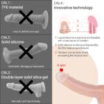 7.68inch different color dildo - Image 2