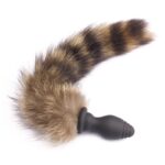 Vibrating Fox Tail Anal Plug - Image 2