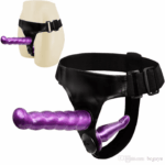 Lesbian Strap-On Double Stimulation Strap On Dildos - Image 3