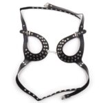 Sexy Leather Rivet Bra - Image 2