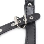 Sexy Leather Rivet Bra - Image 4